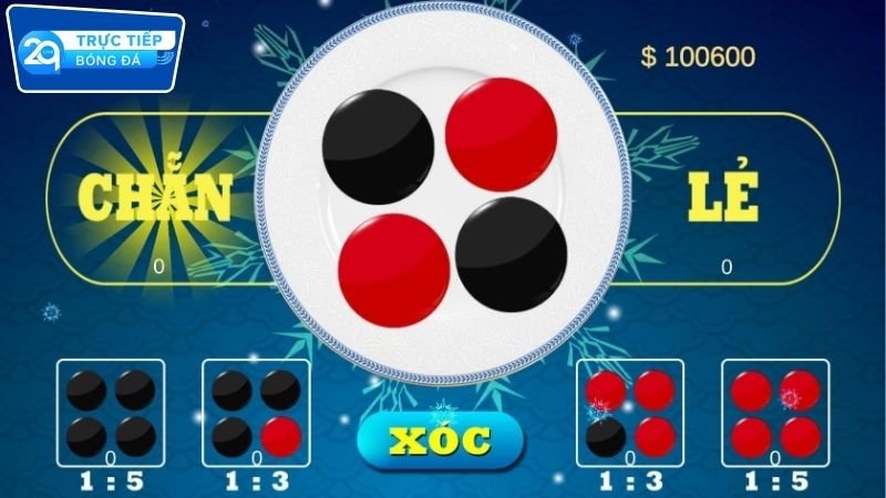 Cách chơi xóc đĩa tại 2Q